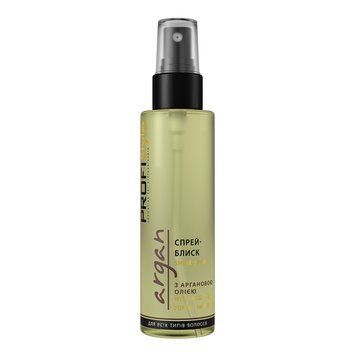 Спрей-блиск з аргановою олією для сухого та ламкого волосся PROFIStyle ARGAN 100 мл