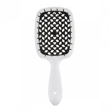 Janeke SUPERBRUSH WHITE/BLACK. Расческа арт. SP226BIA