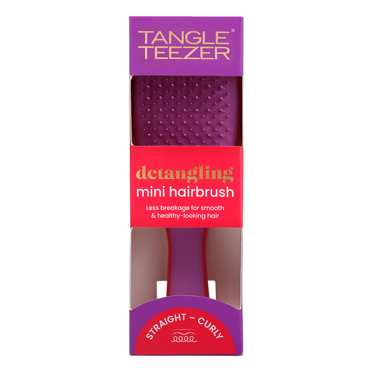 Tangle Teezer. Гребінець The Wet Detangler Mini Morello Cherry & Violet