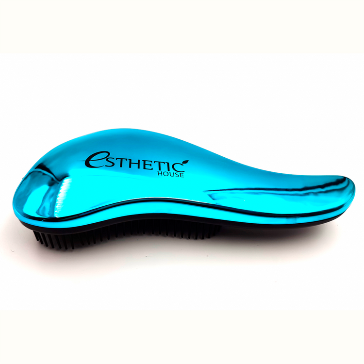 Esthetic House Hair Brush For Easy Comb Azure Гребінець для легкого розплутування і розгладження 18 * 7 см, блакитний