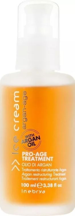 Inebrya Ice Cream Argan Age Treatment Oil Арганова олія проти посічених кінчиків