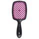 Janeke SUPERBRUSH-small BLACK/FUCHSIA. Расческа арт. 71SP234 FUX