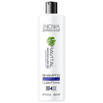 jNOWA Professional KERAVITAL MOISTURIZE Sulfate Free шампунь для ежедневного использования 400 мл