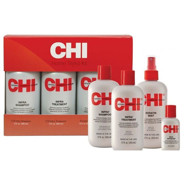 CHI HOME STILIST KIT набор 355 мл. + 355 мл. + 355 мл. + 59 мл.